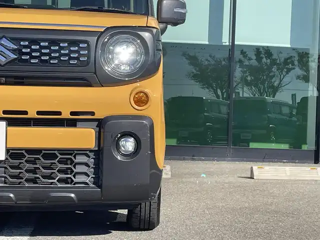 スズキ スペーシア ギア HYBRID XZターボ 和歌山県 2019(令1)年 5.2万km アクティブイエロー/ガンメタリック2トーン 7インチナビ（CN-RE05WD）/全方位カメラ/フルセグTV/衝突軽減ブレーキ/レーダークルコン/後方コーナーセンサー/オートライト/ドラレコ/ビルトインETC/両側パワスラ/シートヒーター/パドルシフト/後席サーキュレーター/後席サンシェード/LEDヘッドライト/フォグランプ/ステリモ/ルーフレール