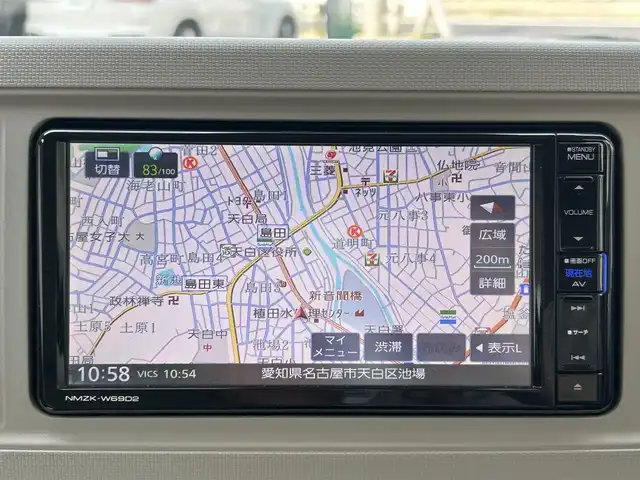 ダイハツ ミラ トコット X SA Ⅲ 愛知県 2018(平30)年 1万km サニーデイブルーメタリック 純SDナビテレビ/フルセグテレビ/バックカメラ/ドライブレコーダー/スマートキー/スマートアシスト3/新車保証書/取説/スペアキー