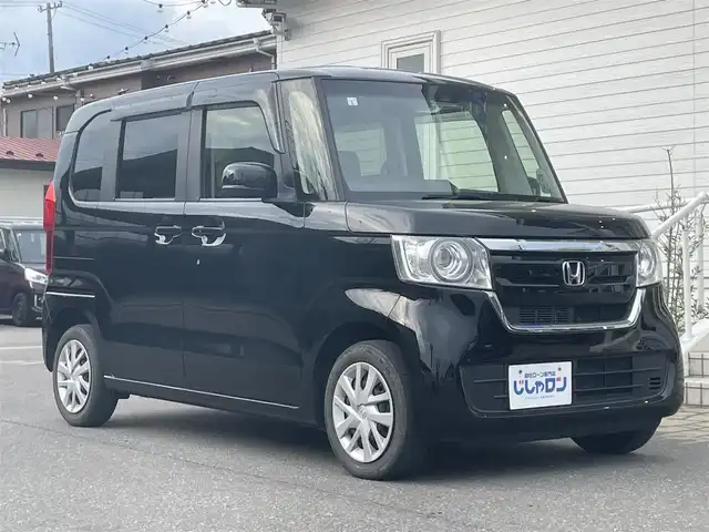 ホンダ Ｎ ＢＯＸ G L ホンダセンシング 秋田県 2019(平31)年 8.6万km クリスタルブラックパール (株)IDOMが運営する【じしゃロン 秋田店】の自社ローン専用車両になります。こちらは現金またはオートローンご利用時の価格です。自社ローンご希望の方は別途その旨お申付け下さい/４WD/スマートキー/ホンダセンシング/社外ナビ/フルセグテレビ/バックカメラ/ビルトインETC/片側パワースライドドア