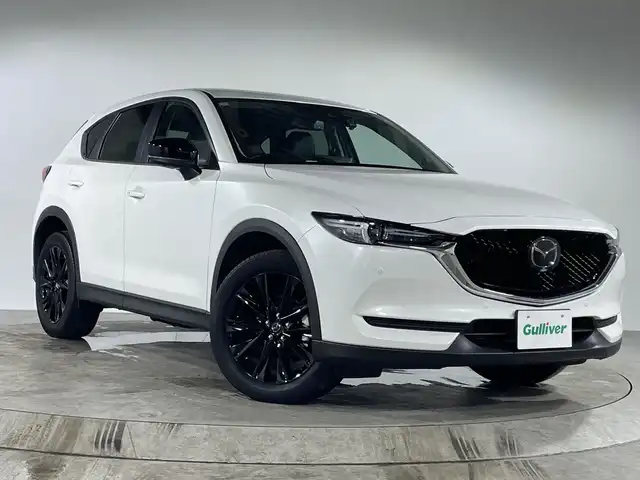マツダ ＣＸ－５ XD ブラックトーンエディション 福岡県 2021(令3)年 3万km スノーフレイクホワイトパールマイカ 純正メモリナビ/全方位カメラ/（AM/FM/BT）/AppleCarPlay/AndroidAuto/レーダークルーズコントロール/電動リアゲート/ドライブレコーダー/コーナーセンサー/D席パワーシート/D/Nシートヒーター/ステアリングヒーター/レーンアシスト/衝突軽減システム/横滑り防止装置/オートホールド/プッシュスタート/スマートキー/スペアキー有