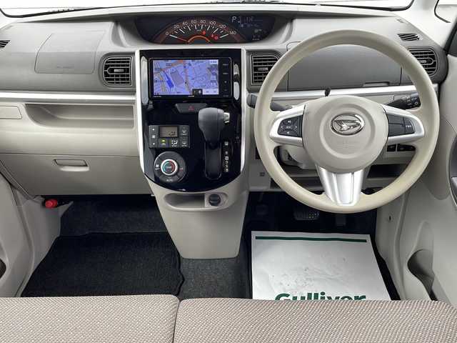 ダイハツ タント G SA Ⅲ 静岡県 2018(平30)年 3.7万km パールホワイトⅢ /ワンオーナー//社外ナビ/地デジTV//社外CD/DVD/Bluetooth//バックカメラ//両側パワースライド//シートヒーター//純正14インチAW//スマートキー//スペアキー//保証書//取説