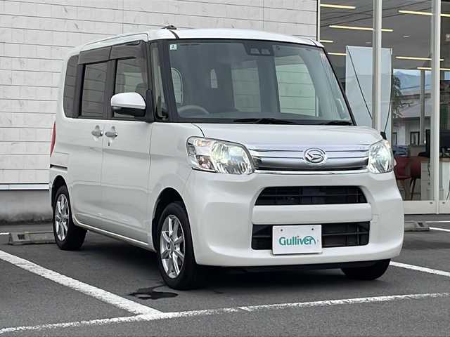 ダイハツ タント G SA Ⅲ 静岡県 2018(平30)年 3.7万km パールホワイトⅢ /ワンオーナー//社外ナビ/地デジTV//社外CD/DVD/Bluetooth//バックカメラ//両側パワースライド//シートヒーター//純正14インチAW//スマートキー//スペアキー//保証書//取説