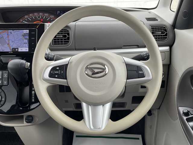 ダイハツ タント G SA Ⅲ 静岡県 2018(平30)年 3.7万km パールホワイトⅢ /ワンオーナー//社外ナビ/地デジTV//社外CD/DVD/Bluetooth//バックカメラ//両側パワースライド//シートヒーター//純正14インチAW//スマートキー//スペアキー//保証書//取説