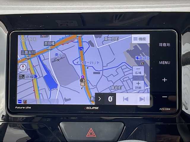 ダイハツ タント G SA Ⅲ 静岡県 2018(平30)年 3.7万km パールホワイトⅢ /ワンオーナー//社外ナビ/地デジTV//社外CD/DVD/Bluetooth//バックカメラ//両側パワースライド//シートヒーター//純正14インチAW//スマートキー//スペアキー//保証書//取説