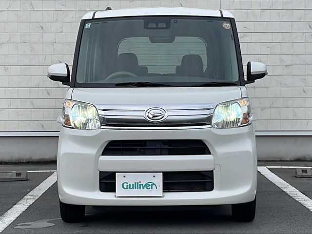 ダイハツ タント G SA Ⅲ 静岡県 2018(平30)年 3.7万km パールホワイトⅢ /ワンオーナー//社外ナビ/地デジTV//社外CD/DVD/Bluetooth//バックカメラ//両側パワースライド//シートヒーター//純正14インチAW//スマートキー//スペアキー//保証書//取説