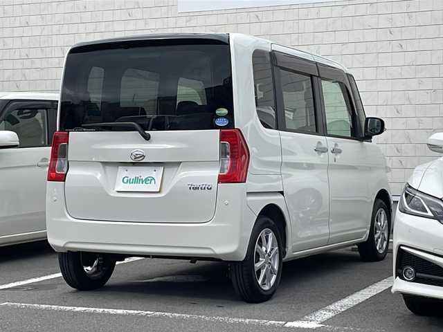 ダイハツ タント G SA Ⅲ 静岡県 2018(平30)年 3.7万km パールホワイトⅢ /ワンオーナー//社外ナビ/地デジTV//社外CD/DVD/Bluetooth//バックカメラ//両側パワースライド//シートヒーター//純正14インチAW//スマートキー//スペアキー//保証書//取説