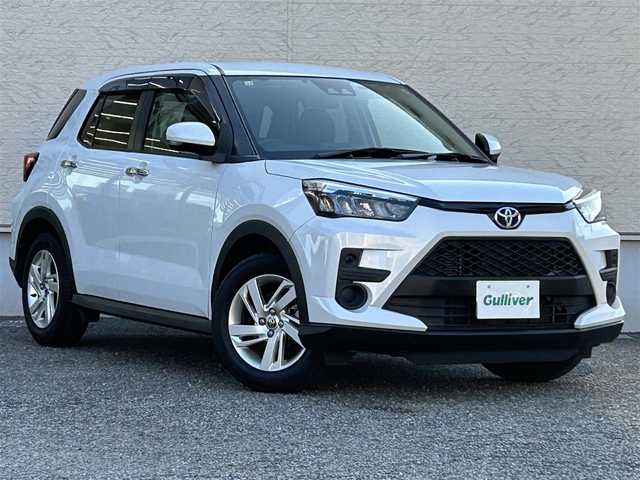 トヨタ ライズ G 大阪府 2020(令2)年 2.7万km シャイニングホワイトパール 純正SDメモリナビ(NSZT-W68T)/BT/CD/SD/フルセグTV/バックカメラ/MTモード/前後ドラレコ(TZ-D205W)/レーンキープアシスト/コーナーセンサー/LEDヘッドライト/オートハイビーム/純正フロアマット/純正16インチAW/電格ミラー/ドアバイザー/スペアキー/ETC