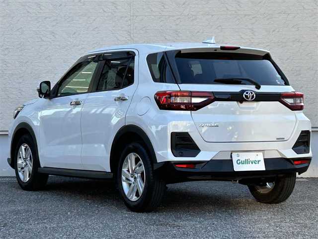 トヨタ ライズ G 大阪府 2020(令2)年 2.7万km シャイニングホワイトパール 純正SDメモリナビ(NSZT-W68T)/BT/CD/SD/フルセグTV/バックカメラ/MTモード/前後ドラレコ(TZ-D205W)/レーンキープアシスト/コーナーセンサー/LEDヘッドライト/オートハイビーム/純正フロアマット/純正16インチAW/電格ミラー/ドアバイザー/スペアキー/ETC