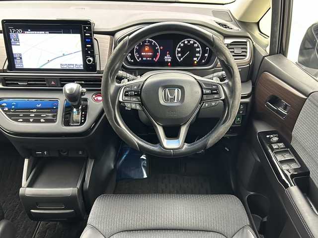 ホンダ オデッセイ アブソルート 宮城県 2020(令2)年 6.3万km プレミアムスパークルブラックパール 両側パワースライドドア/純正10インチナビ/(AM/FM/TV/SD/USB/iPod/BT/HDMI/AppleCarPlay/CD/DVD)/全方位カメラ/ビルトインETC2.0/ホンダセンシング/レーダークルーズコントロール/デジタルインナーミラー/ハーフレザー/パワーシート/プッシュスタート/スマートキー/オートライト/LEDヘッドライト/純正フロアマット/純正17インチアルミホイール