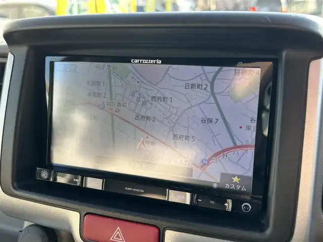 マツダ スクラム ワゴン PZターボ スペシャルパッケージ 東京都 2015(平27)年 4.8万km ブルーイッシュブラックパール3 4WD&ターボ/社外メモリナビ/フルセグTV／DVD再生／Bluetoothオーディオ/バックカメラ/アルパインフリップダウンモニター/両側パワースライドドア/オートステップ/スマートキー×2/運転席シートヒーター