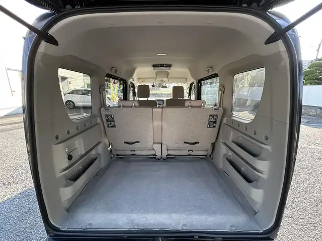 マツダ スクラム ワゴン PZターボ スペシャルパッケージ 東京都 2015(平27)年 4.8万km ブルーイッシュブラックパール3 4WD&ターボ/社外メモリナビ/フルセグTV／DVD再生／Bluetoothオーディオ/バックカメラ/アルパインフリップダウンモニター/両側パワースライドドア/オートステップ/スマートキー×2/運転席シートヒーター