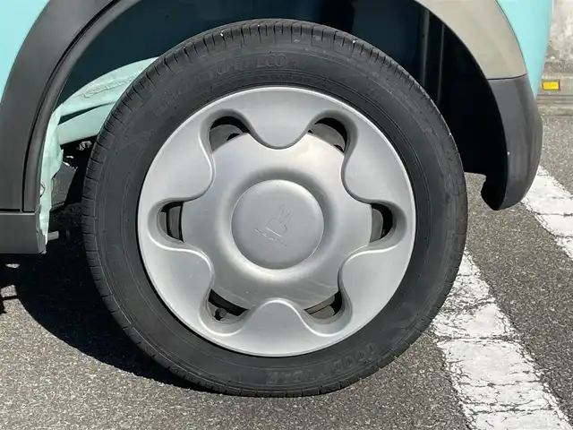 スズキ ラパン S 宮崎県 2019(平31)年 9.5万km フレンチミントパールメタリック 純正ナビ/（DVD再生機能付き）/アイドリングストップ/パーキングアシスト/パワーステアリング/パワーウィンドウ/ドライブレコーダー/プッシュスタート/バックカメラ/純正LEDヘッドライト/純正フロアマット/ドライブレコーダー/コーナーセンサー/オートライト/エアバックW/ビルトインETC/横滑り防止装置/衝突被害軽減システム/盗難防止装置/ABS/AC