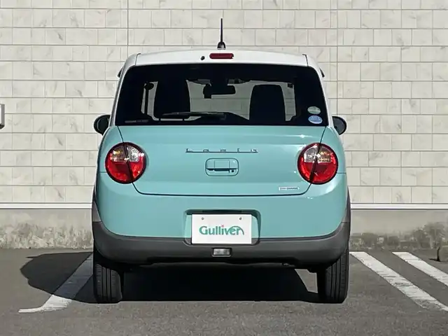 スズキ ラパン S 宮崎県 2019(平31)年 9.5万km フレンチミントパールメタリック 純正ナビ/（DVD再生機能付き）/アイドリングストップ/パーキングアシスト/パワーステアリング/パワーウィンドウ/ドライブレコーダー/プッシュスタート/バックカメラ/純正LEDヘッドライト/純正フロアマット/ドライブレコーダー/コーナーセンサー/オートライト/エアバックW/ビルトインETC/横滑り防止装置/衝突被害軽減システム/盗難防止装置/ABS/AC