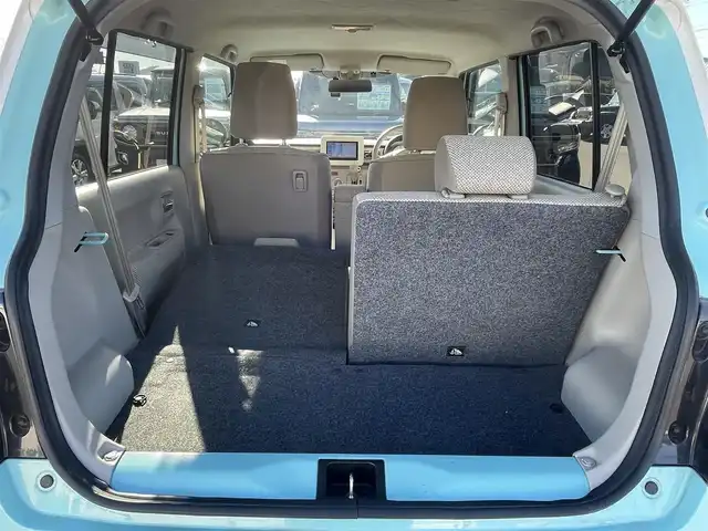 スズキ ラパン S 宮崎県 2019(平31)年 9.5万km フレンチミントパールメタリック 純正ナビ/（DVD再生機能付き）/アイドリングストップ/パーキングアシスト/パワーステアリング/パワーウィンドウ/ドライブレコーダー/プッシュスタート/バックカメラ/純正LEDヘッドライト/純正フロアマット/ドライブレコーダー/コーナーセンサー/オートライト/エアバックW/ビルトインETC/横滑り防止装置/衝突被害軽減システム/盗難防止装置/ABS/AC