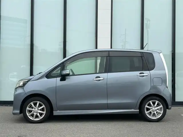 ダイハツ ムーヴ カスタム X SA 大阪府 2013(平25)年 5.8万km タングステングレーM 純正ナビ/   ＴＶ/ＣＤ/衝突被害軽減ブレーキ/横滑り防止装置/純正フロアマット/プッシュスタート/スマートキー/オートライト/パワーウィンドウ/ドアバイザー/ダブルエアバック/ＥＴＣ/ＬＥＤライト