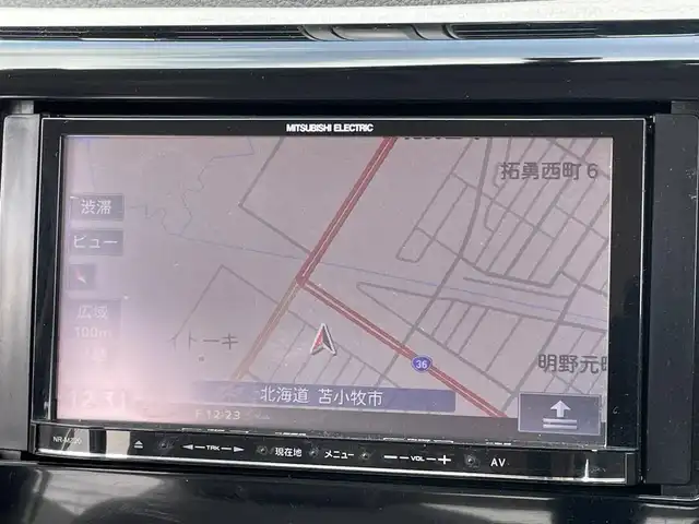 三菱 ｅＫワゴン M 道央・札幌 2017(平29)年 3.4万km クールシルバーメタリック ４WD/純正ディーラーOPナビ/AM/FM/BT/AUX/バックカメラ/アイドリングストップ/デジタルインナーミラー/D席シートヒーター/リモコンキー/ハロゲンヘッドライト/ヘッドライトレベライザー/電動格納ミラー/純正フロアマット/スペアキー/鉄チンホイール付冬タイヤ積込/155/65/R14/2017年/山5mm