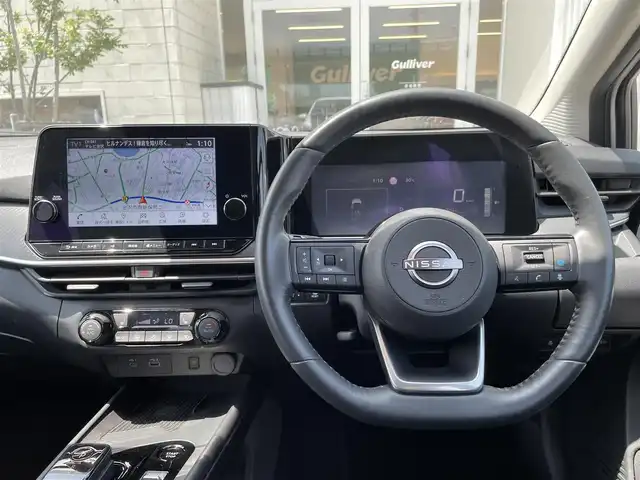 日産 ノート X FOUR 石川県 2022(令4)年 5.3万km ピュアホワイトパール 4WD/メーカー純正ナビ/フルセグTV/アラウンドビューモニター/ETC/インテリキー/プロパイロット/エマージェンシーブレーキ/デジタルミラー/ワイヤレス充電/ブラインドスポットモニター/ハンドルヒーター/シートヒーター/保証書