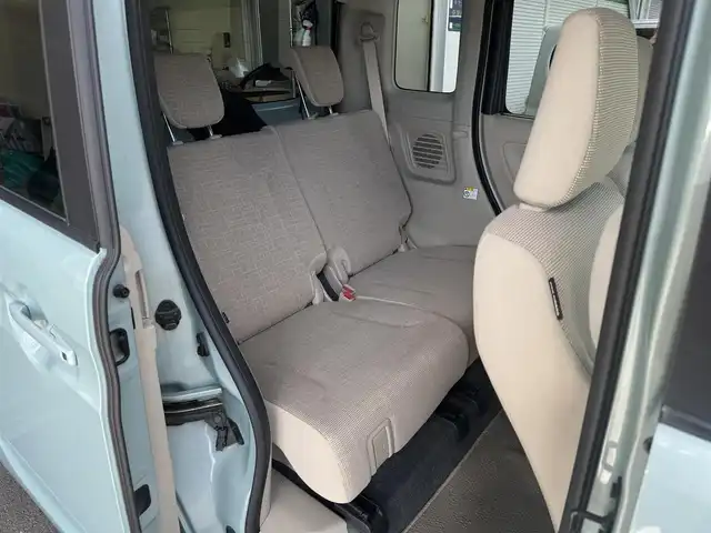 スズキ スペーシア HYBRID X 三重県 2018(平30)年 8.4万km オフブルーメタリック/ホワイト2トーン ETC/両側パワースライドドア/AV一体型ナビゲーション/全方位モニター/2トーンルーフパッケージ/セーフティーサポート/ハロゲンヘッドランプ/　オートライト/シートヒーター/　運転席