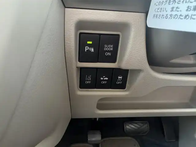 スズキ スペーシア HYBRID X 三重県 2018(平30)年 8.4万km オフブルーメタリック/ホワイト2トーン ETC/両側パワースライドドア/AV一体型ナビゲーション/全方位モニター/2トーンルーフパッケージ/セーフティーサポート/ハロゲンヘッドランプ/　オートライト/シートヒーター/　運転席