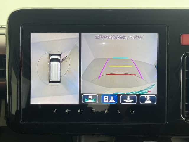 スズキ スペーシア カスタム HYBRID XS ターボ 愛知県 2024(令6)年 1.3万km ピュアホワイトパール/ブラック2トーン 純正9型ナビ/・Bluetooth/・CD/DVD/・フルセグテレビ/・AppleCarPlay/全方位モニター/両側パワースライドドア/衝突軽減ブレーキ/レーンキープアシスト/オートマチックハイビーム/前後コーナーセンサー/ハーフレザーシート/シートヒーター/ステアリングヒーター/レーダークルーズコントロール/前後ドライブレコーダー/ビルトインETC/LEDヘッドライト