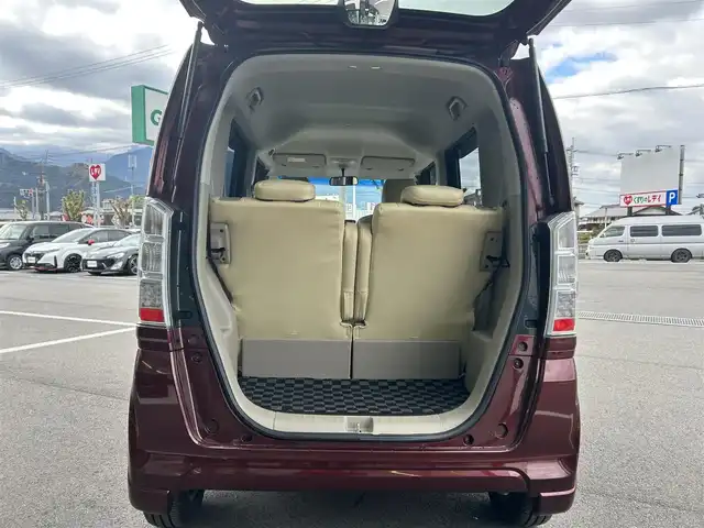 ホンダ Ｎ ＢＯＸ G Lパッケージ 愛媛県 2015(平27)年 6.3万km プレミアムディープロッソパール 純正ナビ（Bluetooth/SD/フルセグテレビ）/GPSレーザー探知機/片側電動スライドドア/バックカメラ/横滑り防止装置/チップアップシート/ベンチシート/Wエアバック/レザー調シートカバー/社外フロアマット/スペアキー/シガーソケット