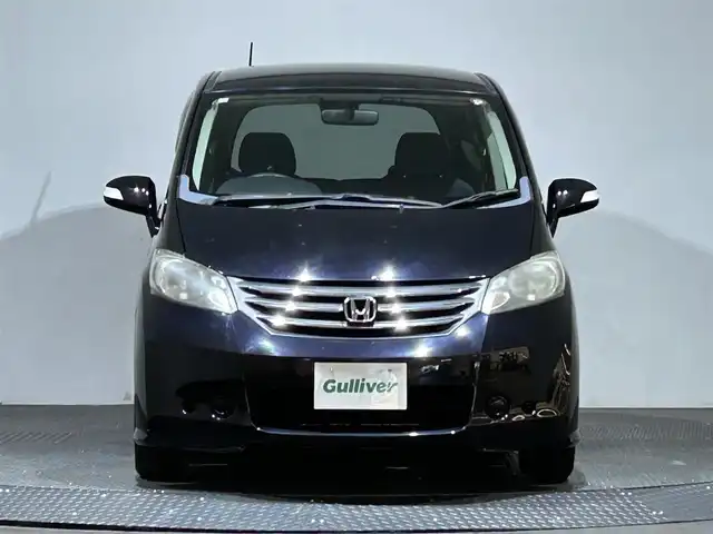 ホンダ フリード G ジャストセレクション 愛媛県 2010(平22)年 12万km パープル 片側パワースライドドア純正フロアマットＥＴＣオートライトリモコンキーＡＡＣ純正モデューロエアロ