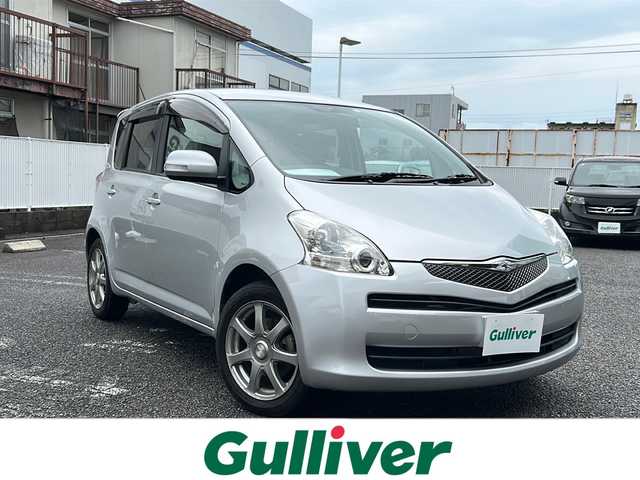 トヨタ ラクティス G 岐阜県 2008(平20)年 4.7万km シルバーマイカM ワンオーナー/純正オーディオ/AM/FM/CD/AUX/純正フロアマット/ドアバイザー