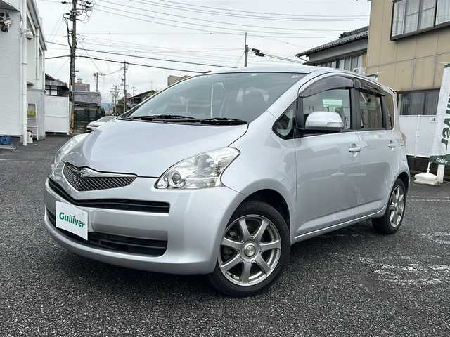 トヨタ ラクティス G 岐阜県 2008(平20)年 4.7万km シルバーマイカM ワンオーナー/純正オーディオ/AM/FM/CD/AUX/純正フロアマット/ドアバイザー