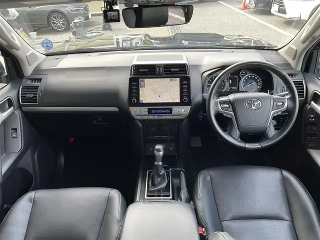 トヨタ ランドクルーザー プラド TX Lパッケージ ブラックED 東京都 2020(令2)年 4.8万km ブラック メーカーナビ　/全周囲カメラ　/純正サイドバイザー　/純正フロアマット　/ＥＴＣ２．０　/フルセグ　/ＴＶキャンセラー　/ＢＳＭ　/ベンチレーション　/シートヒーター　/純正アルミ　/４ＷＤ/OPステアリング/前後ドラレコ　/保証書　/取扱説明書　/記録簿