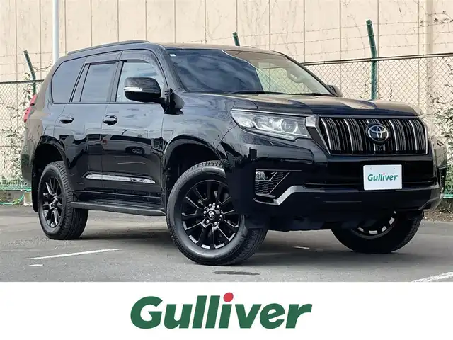 トヨタ ランドクルーザー プラド TX Lパッケージ ブラックED 東京都 2020(令2)年 4.8万km ブラック メーカーナビ　/全周囲カメラ　/純正サイドバイザー　/純正フロアマット　/ＥＴＣ２．０　/フルセグ　/ＴＶキャンセラー　/ＢＳＭ　/ベンチレーション　/シートヒーター　/純正アルミ　/４ＷＤ/OPステアリング/前後ドラレコ　/保証書　/取扱説明書　/記録簿