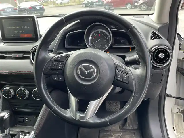 マツダ デミオ XD ツーリング 新潟県 2015(平27)年 12.7万km スノーフレイクホワイトパールマイカ 4WD/衝突軽減/純正ナビ/(AM/FM/CD/DVD/BT/フルセグ)/ETC/クルーズコントロール/アイドリングストップ/HUD/BSM/革巻きステアリング/ステアリングスイッチ/パドルシフト/MTモード付きAT/AUTOライト/LEDヘッドライト/フォグランプ/プッシュスタート/スマートキー