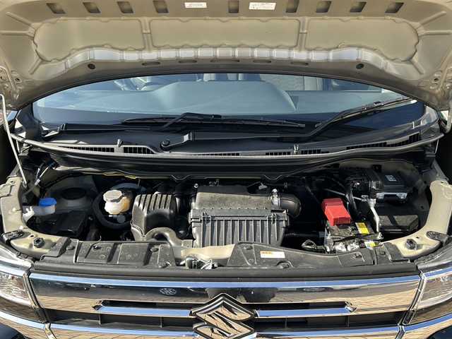 スズキ ワゴンＲ カスタムＺ HYBRID ZX 鳥取県 2025(令7)年 1.3万km ブルーイッシュブラックパール3 ワンオーナー/スマートキーx２個/デュアルカメラサポート/アダクティブクルーズ/ドライブレコーダー/クリアランスソナー/トラクションコントロール/D席シートヒーター/CD/USBオーディオ/オートエアコン/オートライト/LEDヘッドライト/LEDフォグライト/ベンチシート/社外フロアマット/保証書・取説