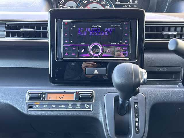 スズキ ワゴンＲ カスタムＺ HYBRID ZX 鳥取県 2025(令7)年 1.3万km ブルーイッシュブラックパール3 ワンオーナー/スマートキーx２個/デュアルカメラサポート/アダクティブクルーズ/ドライブレコーダー/クリアランスソナー/トラクションコントロール/D席シートヒーター/CD/USBオーディオ/オートエアコン/オートライト/LEDヘッドライト/LEDフォグライト/ベンチシート/社外フロアマット/保証書・取説