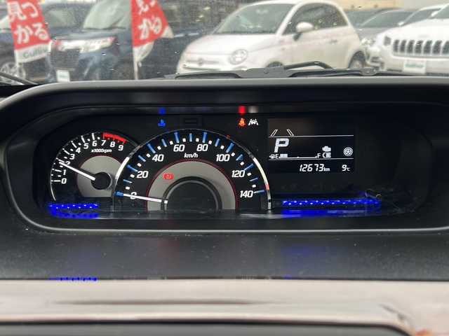 スズキ ワゴンＲ カスタムＺ HYBRID ZX 鳥取県 2025(令7)年 1.3万km ブルーイッシュブラックパール3 ワンオーナー/スマートキーx２個/デュアルカメラサポート/アダクティブクルーズ/ドライブレコーダー/クリアランスソナー/トラクションコントロール/D席シートヒーター/CD/USBオーディオ/オートエアコン/オートライト/LEDヘッドライト/LEDフォグライト/ベンチシート/社外フロアマット/保証書・取説