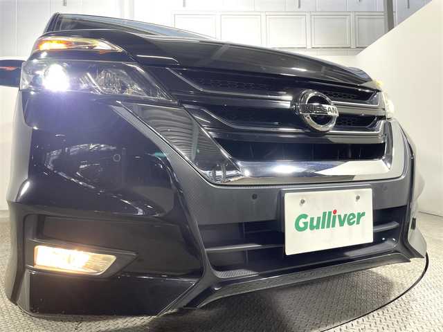 日産 セレナ ハイウェイスターVセレクションⅡ 大阪府 2018(平30)年 7万km ダイヤモンドブラック 純正9インチナビ/フルセグTV/CD/DVD/AM/FM/Bluetooth接続/アラウンドビューモニター/プッシュスタート/インテリジェントキー/ETC/両側パワースライドドア/コーナーセンサー/パーキングアシスト/LEDヘッドランプ/オートライト/クルーズコントロール/衝突軽減/アイドリングストップ/純正16インチAW/取扱説明書/保証書