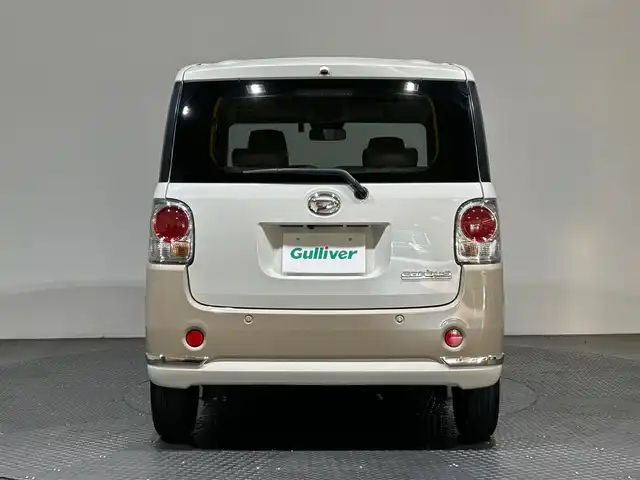 ダイハツ ムーヴ キャンバス G メイクアップ VS SAⅢ 愛媛県 2022(令4)年 1.5万km パールホワイトⅢ/ナチュラルベージュマイカメタリック 2トーン ・ナビ（フルセグＴＶ・ＢＴ・ＣＤ・ＤＶＤ・ＦＭ・ＡＭ・ＵＳＢ）/・全方位カメラ　/・前後ドラレコ　/・衝突軽減ブレーキ　/・Ｄ席シートヒーター/・両側電動ドア　/・オートマチックハイビーム　/・スペアキー