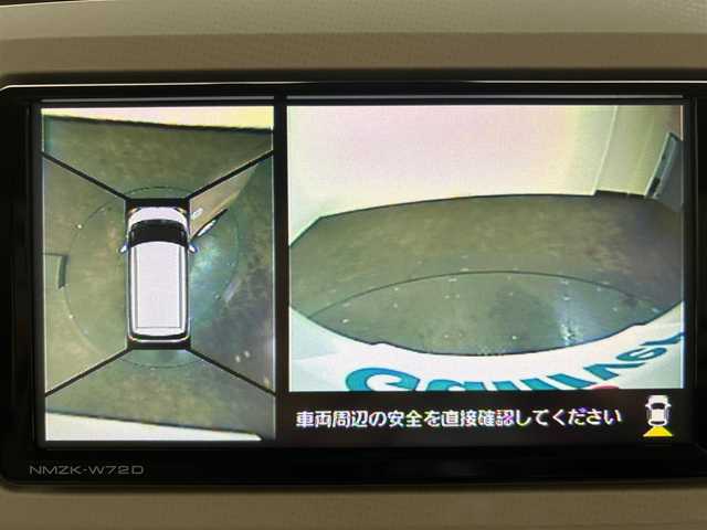 ダイハツ ムーヴ キャンバス G メイクアップ VS SAⅢ 愛媛県 2022(令4)年 1.5万km パールホワイトⅢ/ナチュラルベージュマイカメタリック 2トーン ・ナビ（フルセグＴＶ・ＢＴ・ＣＤ・ＤＶＤ・ＦＭ・ＡＭ・ＵＳＢ）/・全方位カメラ　/・前後ドラレコ　/・衝突軽減ブレーキ　/・Ｄ席シートヒーター/・両側電動ドア　/・オートマチックハイビーム　/・スペアキー