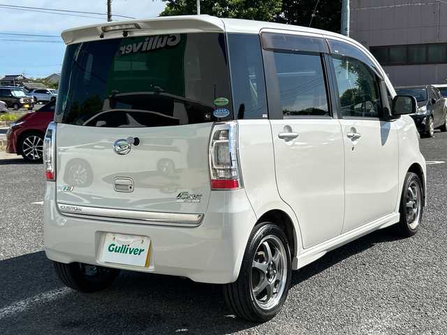 ダイハツ タント エグゼ カスタムG 千葉県 2013(平25)年 7.9万km パールホワイトⅢ 社外ナビ　ＣＮ－Ｓ３１０ＷＤ　ＣＤ　ＤＶＤ　ＵＳＢ　Bt　バックカメラ　ＥＴＣ　ドラレコ　アイドリングストップ　スマートキー　サイド・リアエアロ　社外15インチAW　キセノンライト　フォグランプ　