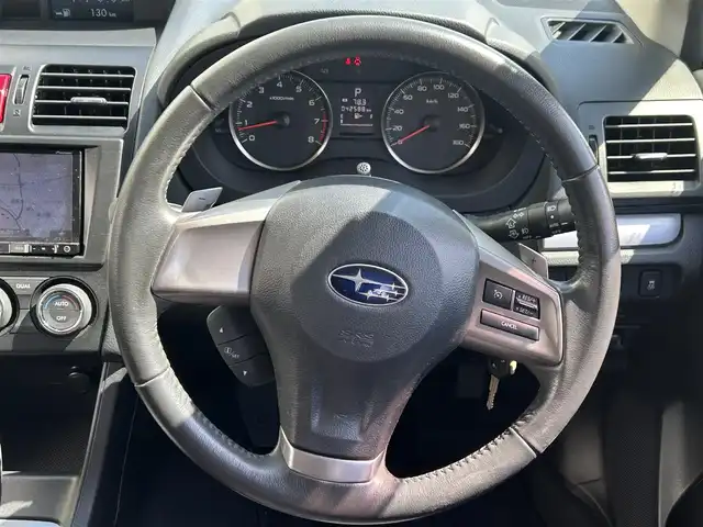 スバル インプレッサ Ｇ４ 2．0i 千葉県 2014(平26)年 4.3万km ディープシーブルーパール ユーザー買取車両/純正メモリナビ(AVIC-RZ901)/・フルセグ/BT/DVD/CD/USB/ETC/キーレスエントリー/純正16インチAW/社外フロアマット/HIDヘッドライト/オートライト