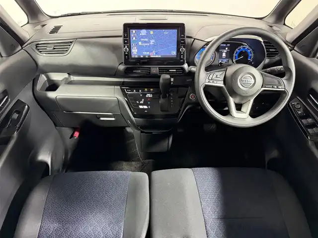 日産 ルークス ハイウェイスター X 大阪府 2022(令4)年 1.8万km フローズンバニラパール 純正9incナビTV 360カメラ 衝突軽減ブレーキ レーンアシスト パワースライドドア クリアランスソナー スマートキー プッシュスタート オートライト LEDヘッドライト ドライブレコーダー