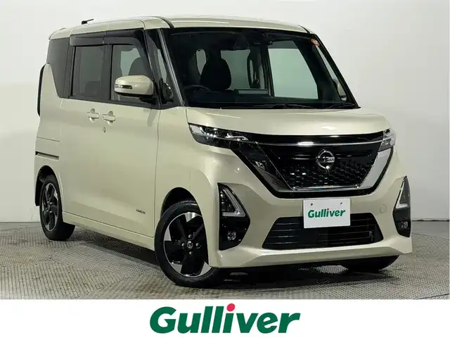 日産 ルークス ハイウェイスター X 大阪府 2022(令4)年 1.8万km フローズンバニラパール 純正9incナビTV 360カメラ 衝突軽減ブレーキ レーンアシスト パワースライドドア クリアランスソナー スマートキー プッシュスタート オートライト LEDヘッドライト ドライブレコーダー