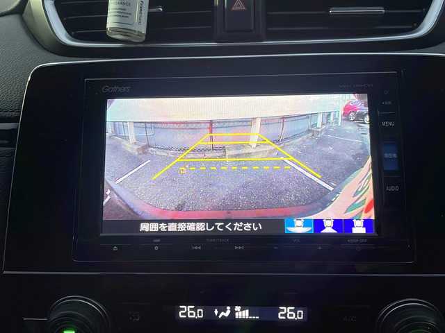 ホンダ ＣＲ－Ｖ EX・マスターピース 福島県 2019(平31)年 2.8万km クリスタルブラックパール ホンダセンシング/・車線逸脱警報装置/・衝突被害軽減ブレーキ/・レーンキープアシスト/・アダプティブクルーズコントロール/・オートマチックハイビーム/社外ナビ/・型番：VRU-195CVi/・CD/DVD/BT/SD/AM/FM/Music Rack//・バックカメラ/・前後ドライブレコーダー/・ビルトインETC2.0/レザーシート/・D+N席シートヒーター/・D+N席パワーシート/・D席メモリーシート/・フルフラットシート/革張りステアリング/・ステアリングスイッチ/・パドルシフト/電子パーキング/・オートブレーキホールド/アイドリングストップ/USB充電ポート/サンルーフ/ルーフレール/電動リアゲート/プッシュスタート/・スマートキー/・スペアキー1本/・エンジンスターター/LEDヘッドライト/・オートライト/・フォグランプ/純正フロアマット/ドアバイザー/積込みスタッドレス/・溝10mm/・純正AW