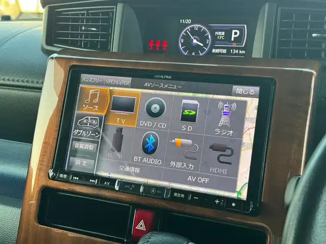 ダイハツ トール カスタムG ターボ SAⅡ 滋賀県 2017(平29)年 13.1万km レーザーブルークリスタルシャイン ワンオーナー/アルパイン9インチフルセグナビ/　フルセグ Bluetooth CD DVD SD/パノラマモニター/ドライブレコーダー/ETC/両側パワースライドドア/スマートアシストII/衝突警報機能（対 車両）/衝突警報機能（対　歩行者）/衝突回避支援ブレーキ/誤発進抑制制御機能/後方誤発進抑制制御機能/車線逸脱警報/先行車発進お知らせ機能/コーナーセンサー/両側パワースライドドア/スマートキー×2/プッシュスタート/純正15インチAW/純正フロアマット/純正ドアバイザー/