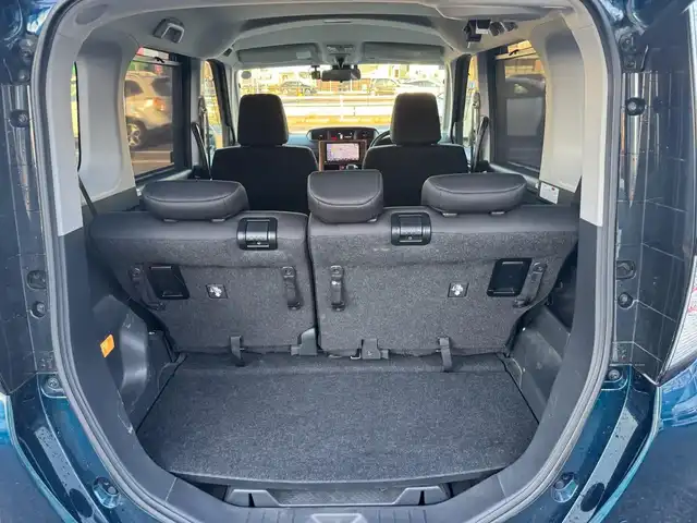 ダイハツ トール カスタムG ターボ SAⅡ 滋賀県 2017(平29)年 13.1万km レーザーブルークリスタルシャイン ワンオーナー/アルパイン9インチフルセグナビ/　フルセグ Bluetooth CD DVD SD/パノラマモニター/ドライブレコーダー/ETC/両側パワースライドドア/スマートアシストII/衝突警報機能（対 車両）/衝突警報機能（対　歩行者）/衝突回避支援ブレーキ/誤発進抑制制御機能/後方誤発進抑制制御機能/車線逸脱警報/先行車発進お知らせ機能/コーナーセンサー/両側パワースライドドア/スマートキー×2/プッシュスタート/純正15インチAW/純正フロアマット/純正ドアバイザー/