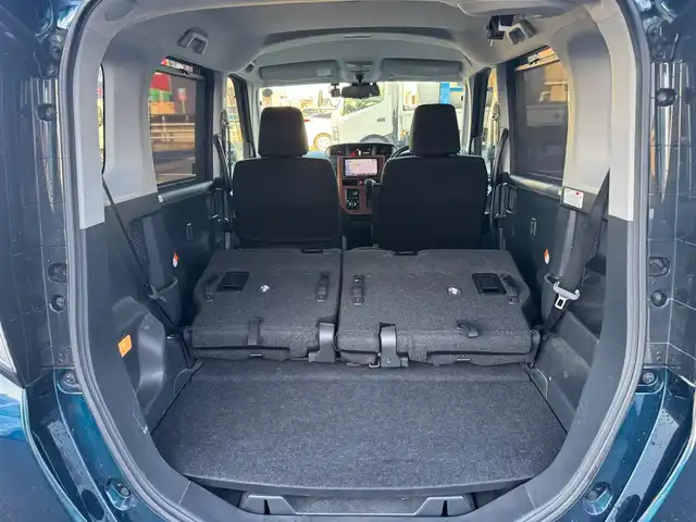 ダイハツ トール カスタムG ターボ SAⅡ 滋賀県 2017(平29)年 13.1万km レーザーブルークリスタルシャイン ワンオーナー/アルパイン9インチフルセグナビ/　フルセグ Bluetooth CD DVD SD/パノラマモニター/ドライブレコーダー/ETC/両側パワースライドドア/スマートアシストII/衝突警報機能（対 車両）/衝突警報機能（対　歩行者）/衝突回避支援ブレーキ/誤発進抑制制御機能/後方誤発進抑制制御機能/車線逸脱警報/先行車発進お知らせ機能/コーナーセンサー/両側パワースライドドア/スマートキー×2/プッシュスタート/純正15インチAW/純正フロアマット/純正ドアバイザー/