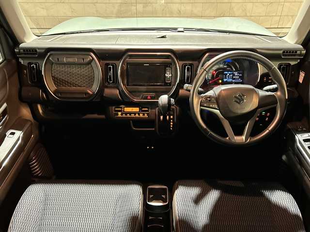 スズキ ハスラー Jスタイル 茨城県 2021(令3)年 6.5万km オフブルーメタリック/ガンメタリック2トーンルーフ 社外メモリナビ【AVIC-RW802】/(地デジTV・CD・DVD・BT・ラジオ再生)/衝突軽減ブレーキ/シートヒーター/ETC/オートライト/LEDヘッドライト/純正15inアルミホイール/純正フロアマット/スマートキー/スペアキー/取扱説明書/保証書