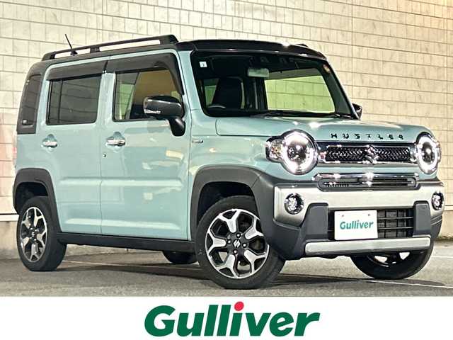 スズキ ハスラー Jスタイル 茨城県 2021(令3)年 6.5万km オフブルーメタリック/ガンメタリック2トーンルーフ 社外メモリナビ【AVIC-RW802】/(地デジTV・CD・DVD・BT・ラジオ再生)/衝突軽減ブレーキ/シートヒーター/ETC/オートライト/LEDヘッドライト/純正15inアルミホイール/純正フロアマット/スマートキー/スペアキー/取扱説明書/保証書