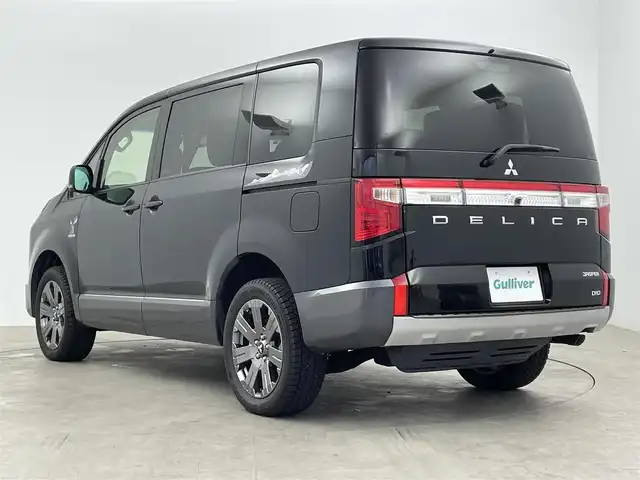 三菱 デリカＤ：５ ジャスパー 大分県 2021(令3)年 4.9万km エメラルドブラックパール/アイガーグレーメタリック ＡＬＰＩＮＥ１０インチナビ　/全方位カメラ　/フルセグ テレビ/ＥＴＣ　/ナビ連動前後ドラレコ　/横滑り防止/レーダークルーズコントロール　/両側電動スライドドア　/４ＷＤ　/純正アルミホイール /LEDヘッドライト /ハーフレザーシート/スマートキー
