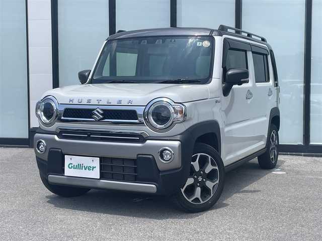 スズキ ハスラー Jスタイル ターボ 大阪府 2022(令4)年 5.8万km ピュアホワイトパール/ガンメタリック2トーン 全方位カメラ/シートヒーター　/前後ドラレコ　/パーキングアシスト　/追従型オートクルーズ　/社外ナビ　/ＥＴＣ　/ターボ車　/ミュージックプレーヤー　/ＴＶ　/レーンアシスト　/ＬＥＤ　/ルーフレール　/メモリーナビ/アイドリングストップ/プッシュスタート