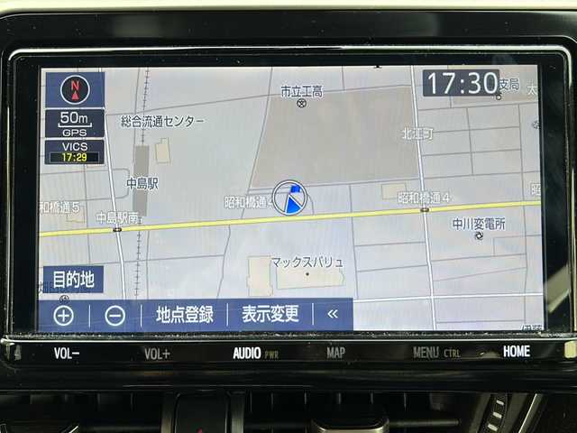 トヨタ Ｃ－ＨＲ G 愛知県 2018(平30)年 4.8万km ブラックマイカ 合革レザーシート/純正ナビ/フルセグTV・Bluetooth/バックカメラ/クリアランスソナー/ブラインドスポットモニター/プリクラッシュセーフティ/レーダークルーズコントロール/レーンディパーチャーアラート/前席シートヒーター/LEDヘッドライト/フロントフォグランプ/オートマチックハイビーム/ビルトインETC/純正18インチアルミホイール/ステアリングスイッチ/スマートキー/プッシュスタート/純正フロアマット/ISOFIX/保証書/取扱説明書/ディーラー点検整備記録簿1ヶ月・6ヶ月・R2